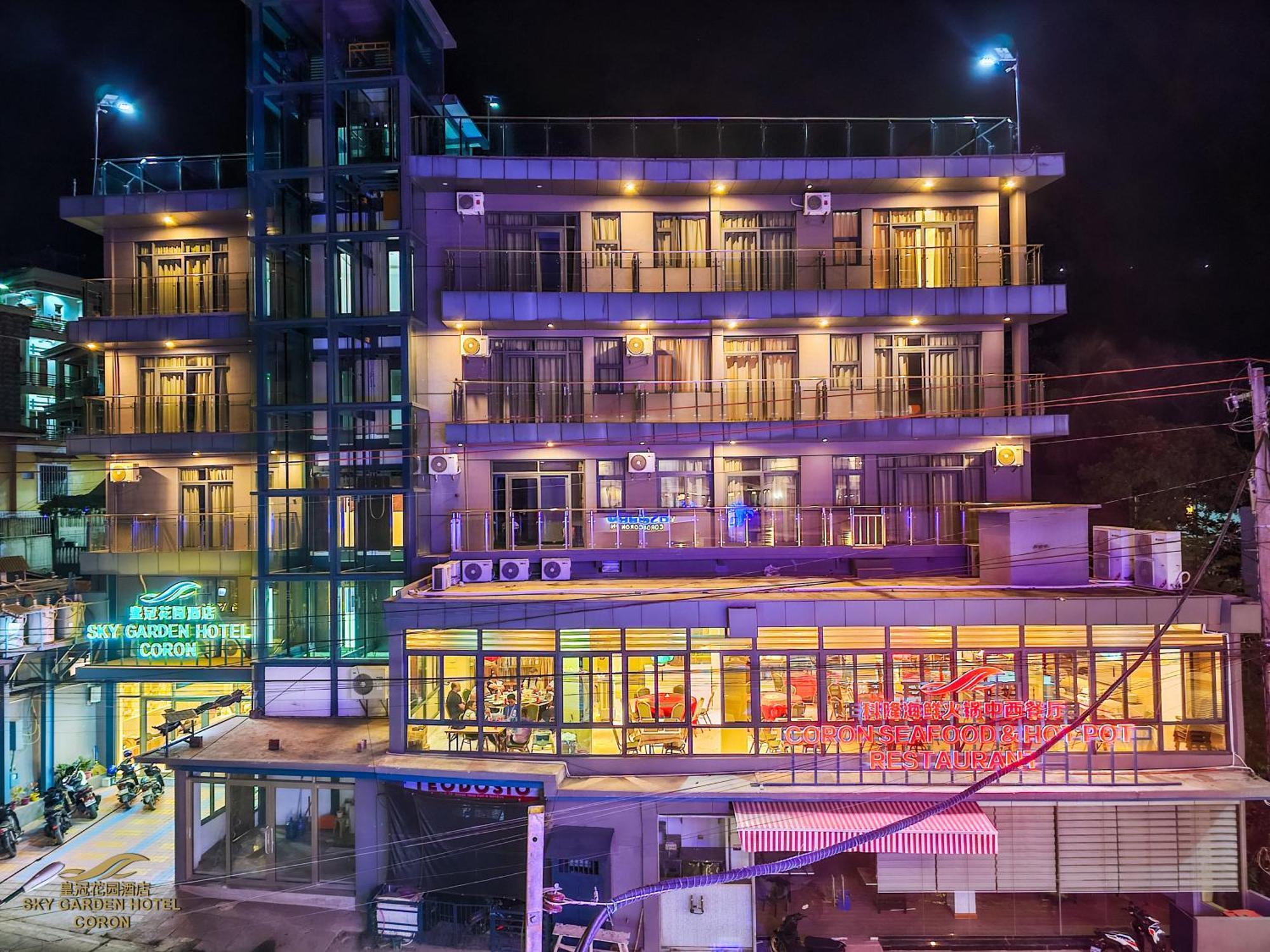 Sky Garden Hotel Coron Kültér fotó