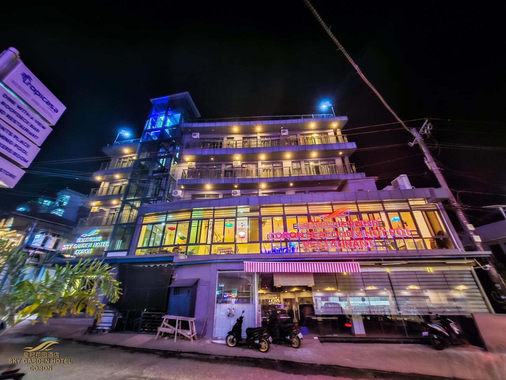 Sky Garden Hotel Coron Kültér fotó
