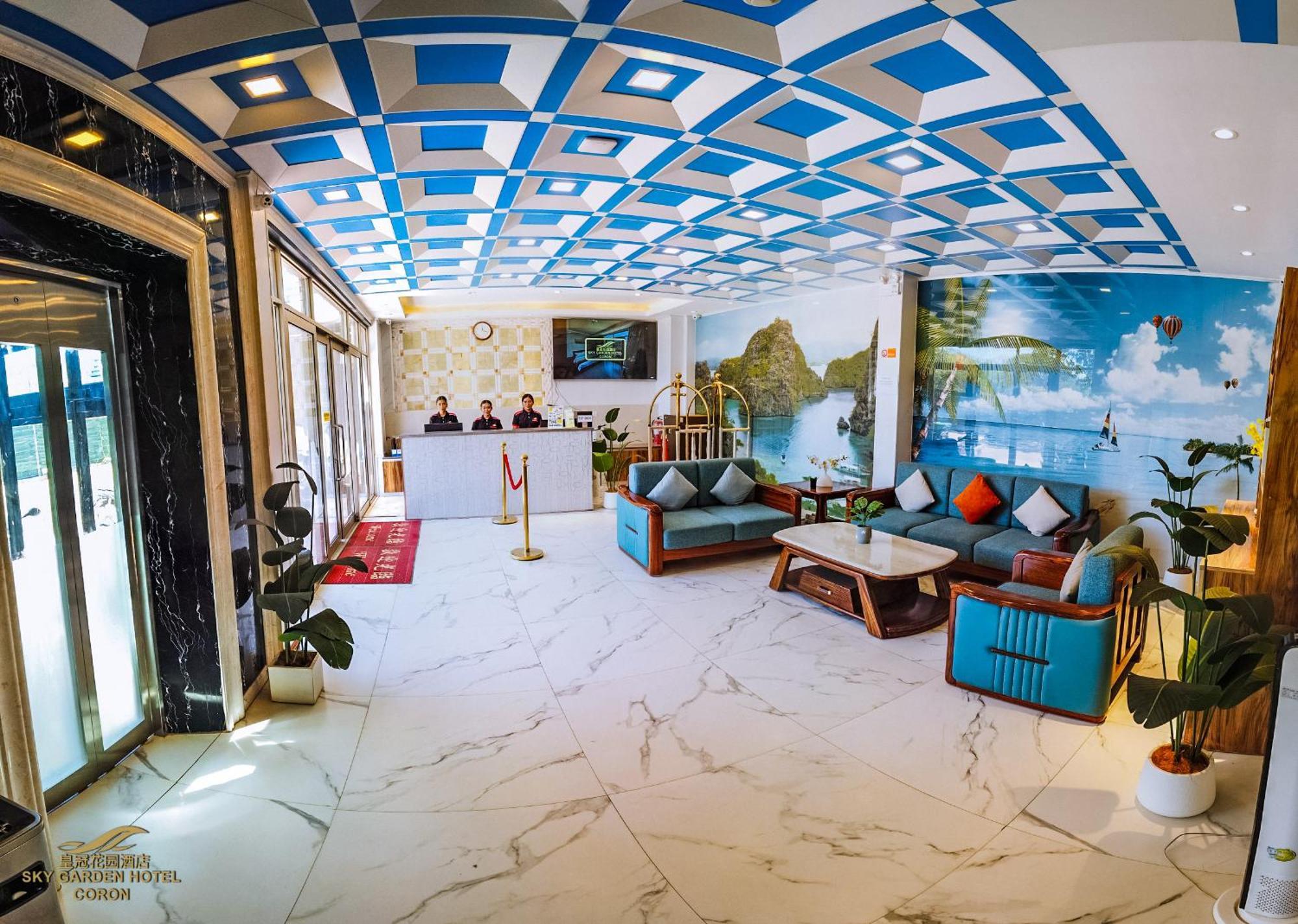 Sky Garden Hotel Coron Kültér fotó
