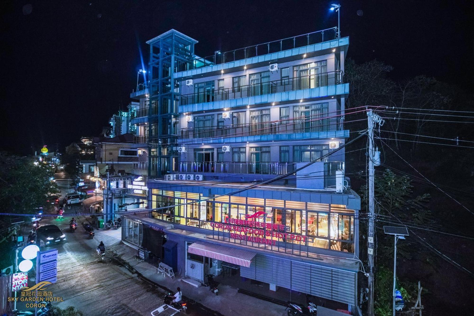 Sky Garden Hotel Coron Kültér fotó